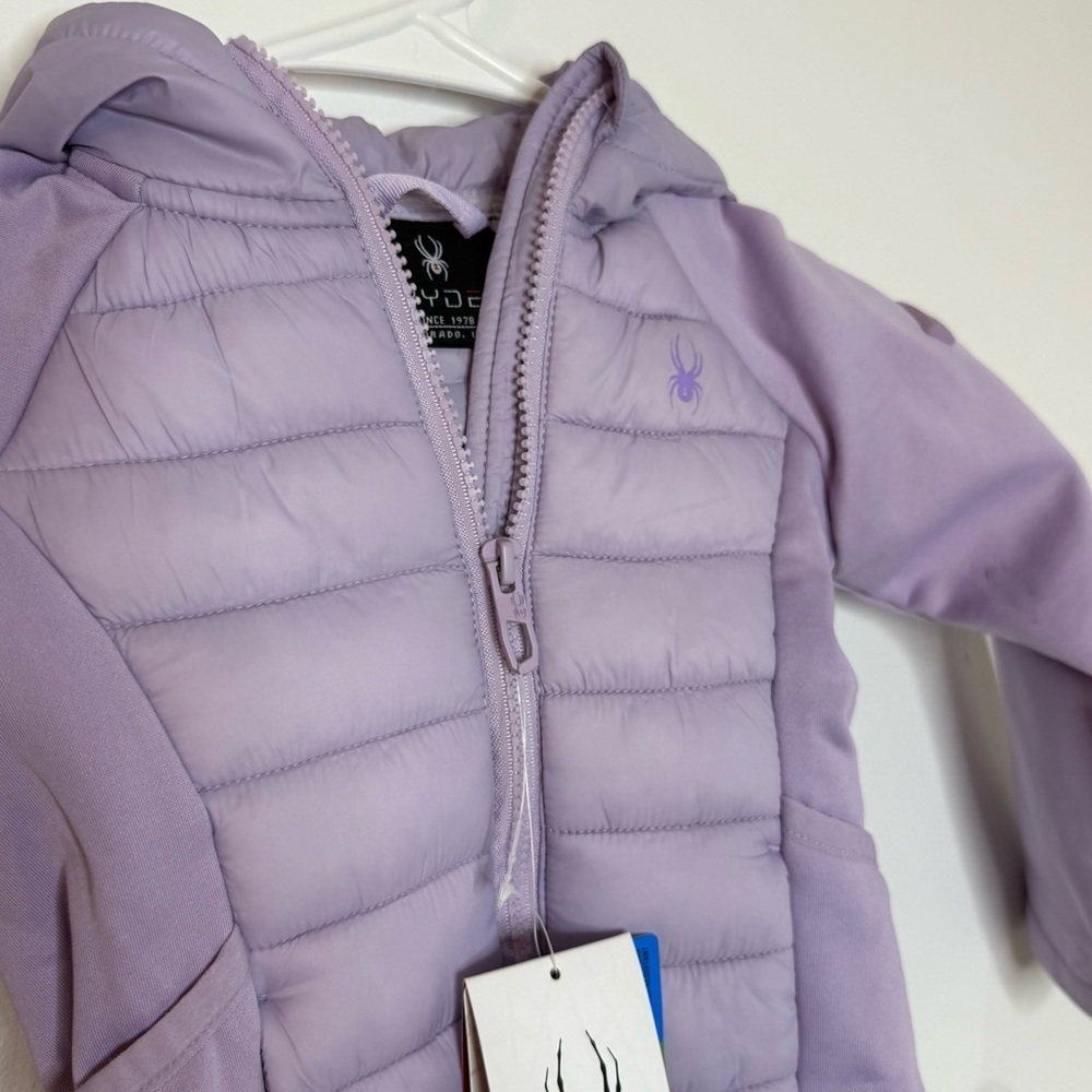 Spyder Lavender Quilted Jacket - Picture 2 of 5